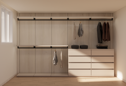 Level 매거진 1호 - 양면형 드레스룸 꾸미기