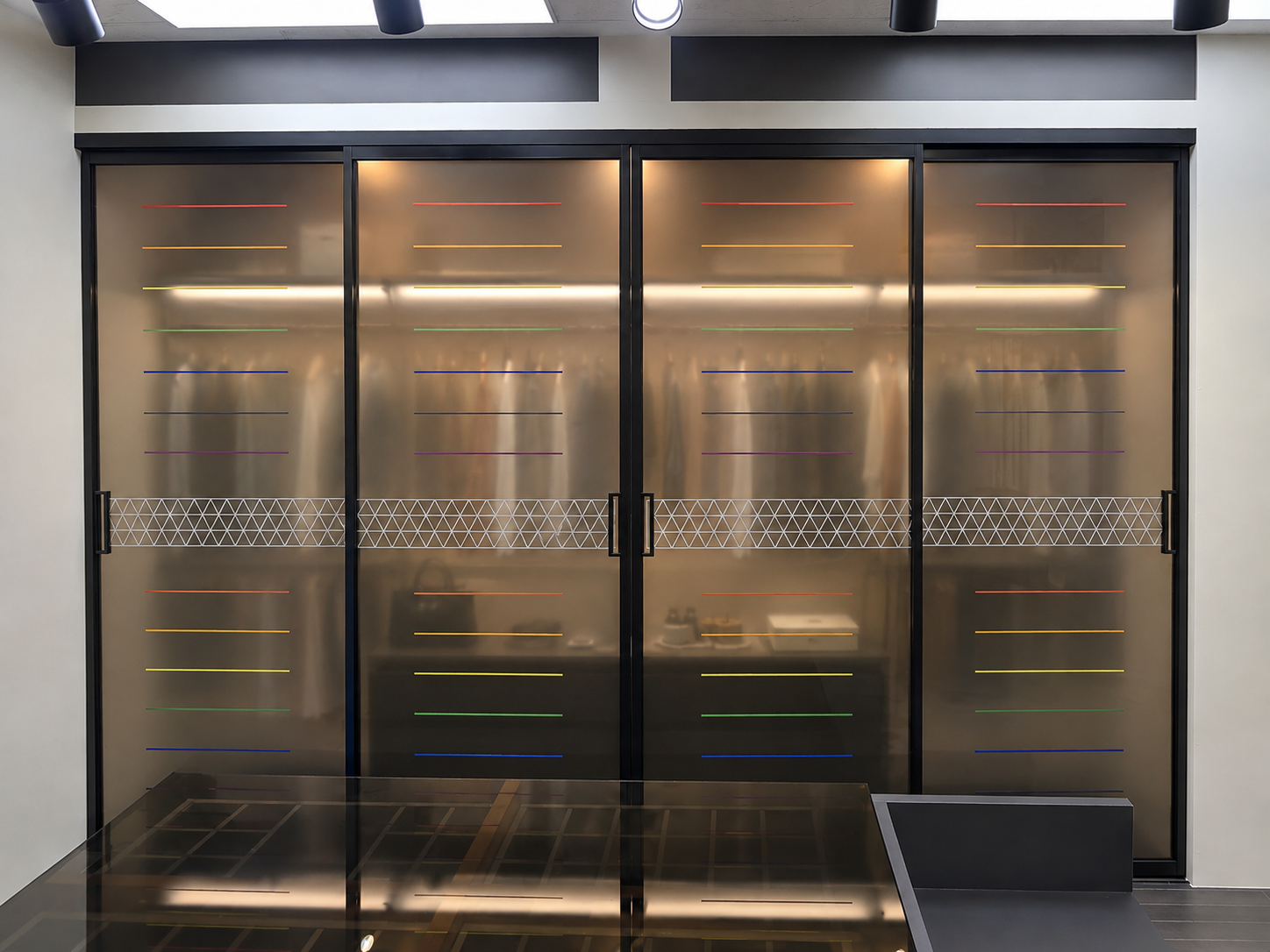 LevelOn 프리미엄 붙박이장 시스템가구 W300~360cm (Serenity Sliding Door System)/시스템가구 레벨/시스템가구 레벨온